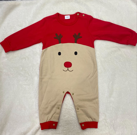 Noël - tenue de Noël bébé - combinaison pyjama mixte - 3/6mois