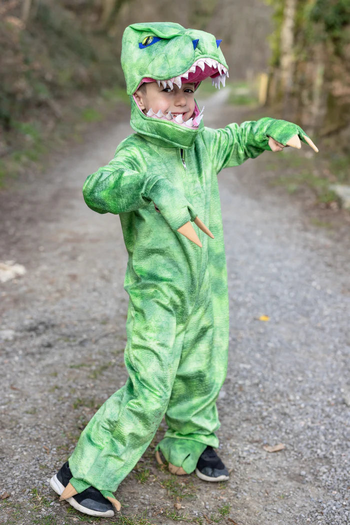 Great pretenders - Déguisement de dinosaure avec tête 2/3, 4/6 et 7/8 ans