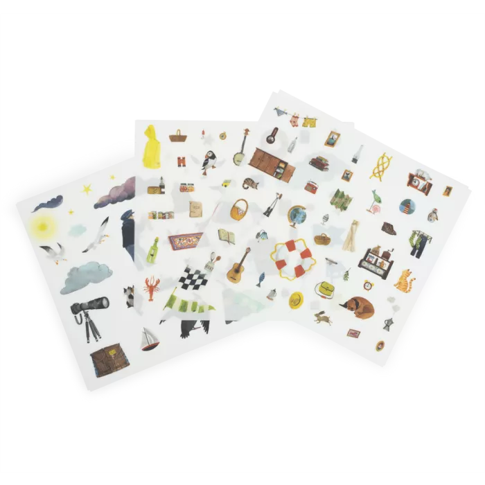 Le jardin du moulin - Grand phare avec décalcomanies - 4ans+