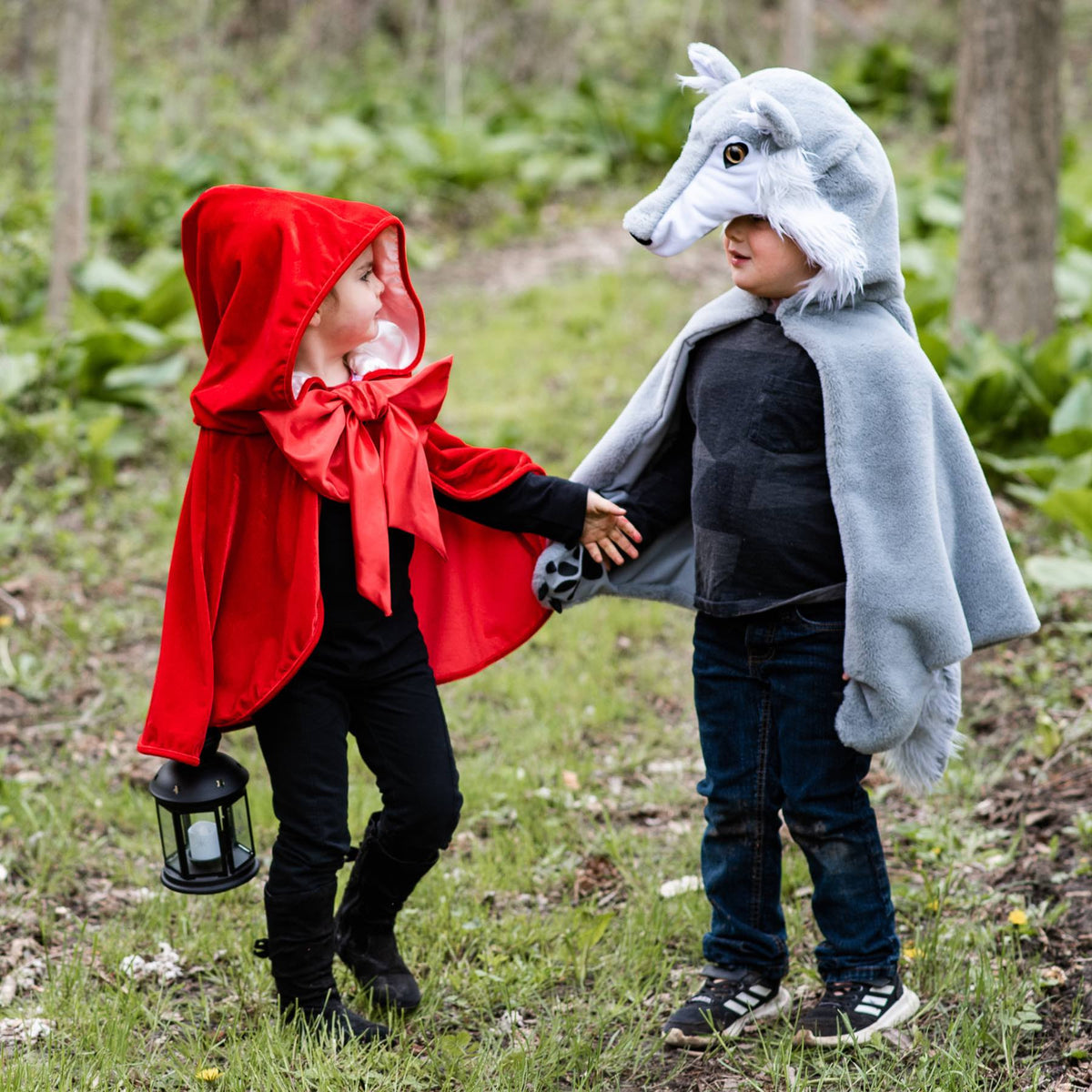 Halloween - cape de loup- 12/24 mois et 2/3 ans