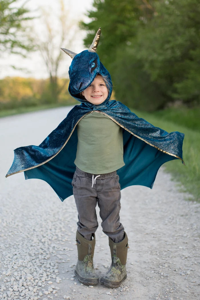 Cape de dragon "Starry night" - 7/8 ans