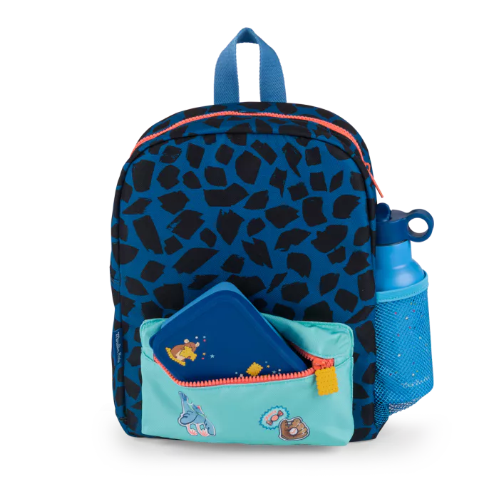 Moulin Roty - sac à dos bleu - Puce et pilou