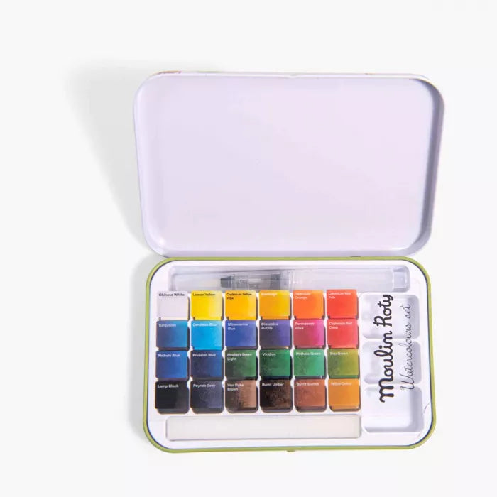 Moulin Roty - le jardin du moulin - boîte d’aquarelle - 3 ans+