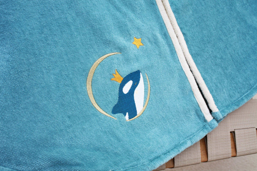 Cape de bain personnalisée pour bébé et enfant - naissance -2 ans à 5 ans
