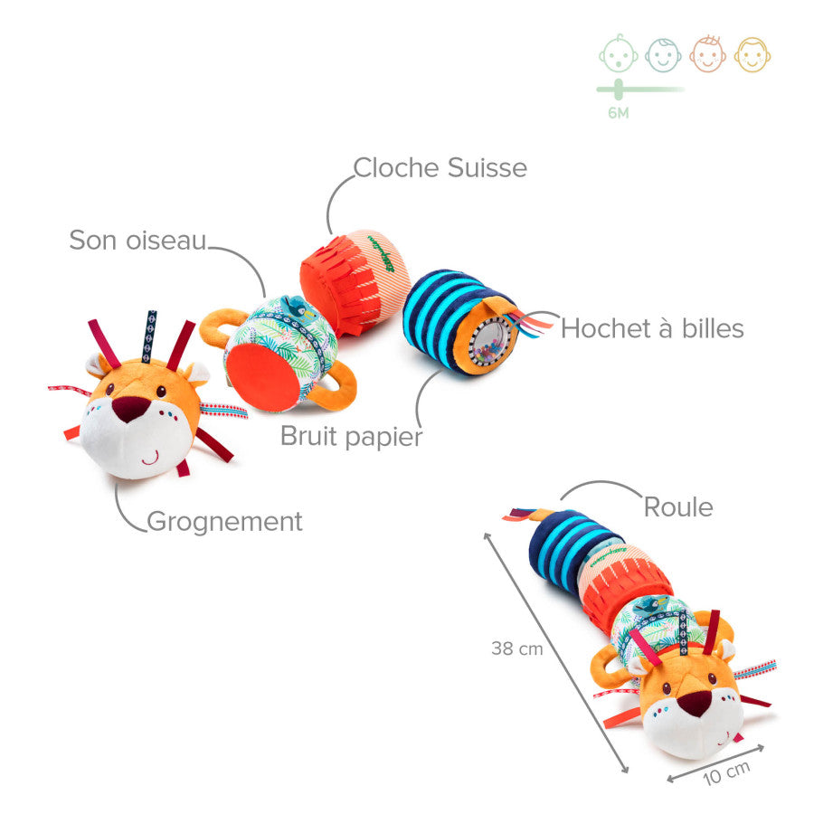 Lilliputiens - Rouleau sonore Jack Le Lion