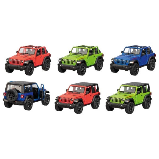 Jeep Wrangler (2018), métal, 1:34, L= 13 cm 3 ans+