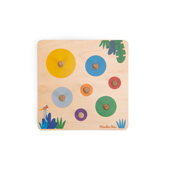 Moulin Roty - Les Toupitis - jeu d'engrenages - 2 ans+