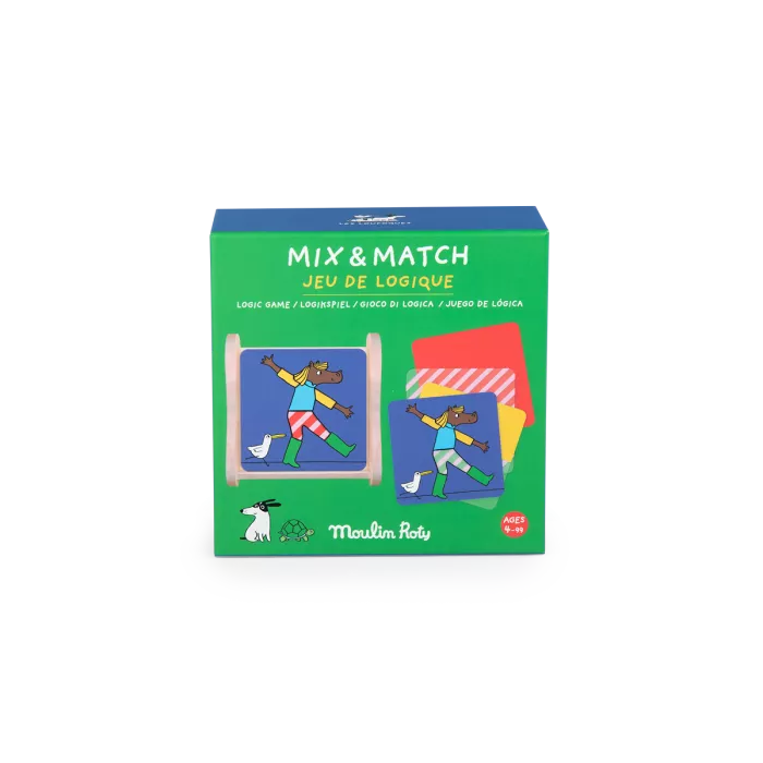 Moulin roty - Les Loufoques - Jeu de logique Mix & Match- 4 ans +
