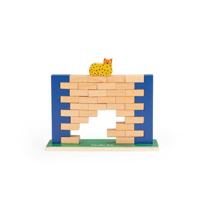 Moulin roty - Mur vacillant en bois - les toupitis