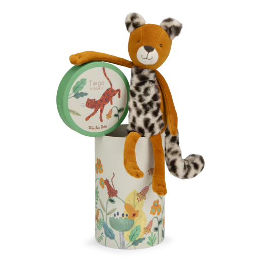 Moulin roty - La forêt Mawa - Poupée léopard Taïgo
