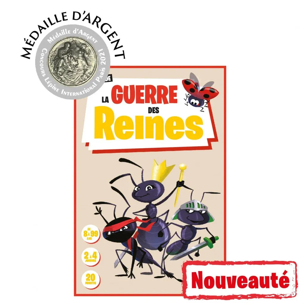 orang outan - la guerre des reines- jeu de cartes