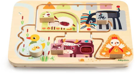 Lilliputiens - Labyrinthe sensoriel - La ferme