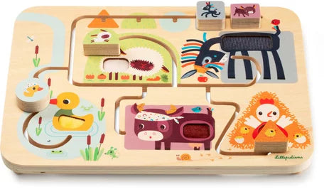 Lilliputiens - Labyrinthe sensoriel - La ferme