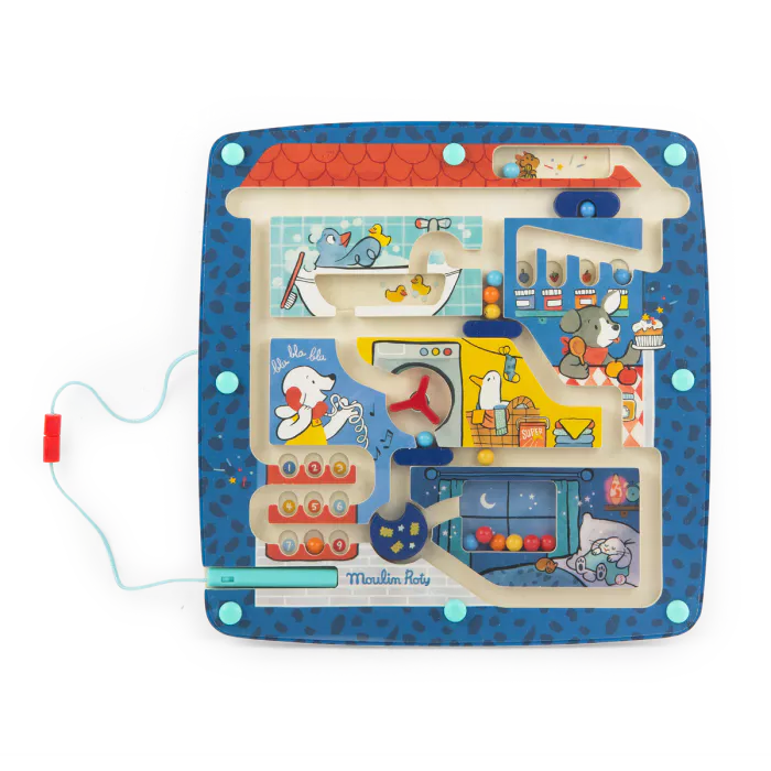 Moulin roty - labyrinthe magnétique - puce et pilou