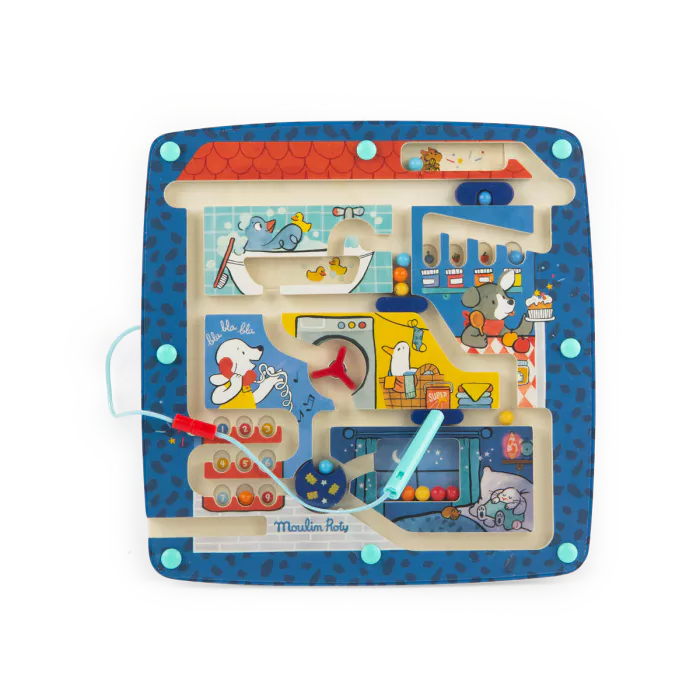 Moulin roty - labyrinthe magnétique - puce et pilou