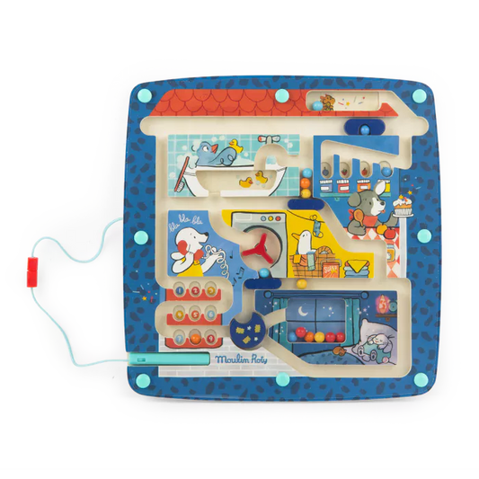 Moulin roty - labyrinthe magnétique - puce et pilou