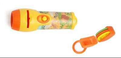 Scratch - lampe de poche projecteur - animaux sauvages