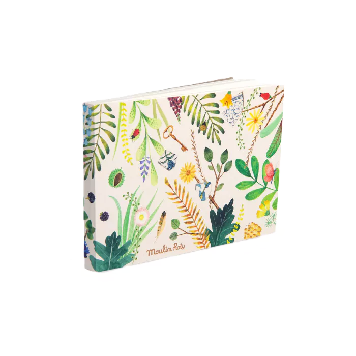 Moulin Roty - Carnet Aquarelle le jardin du moulin - 3 ans+
