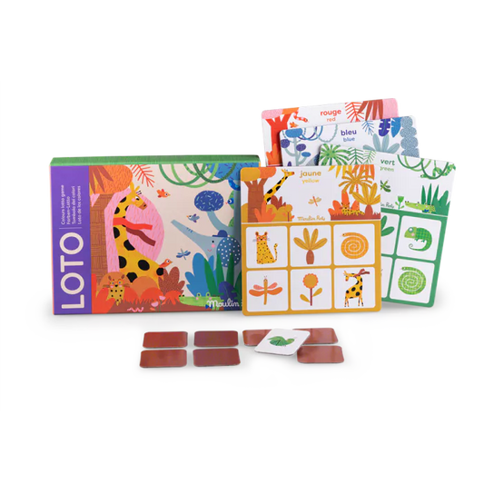 Moulin roty - le loto des couleurs - les toupitis