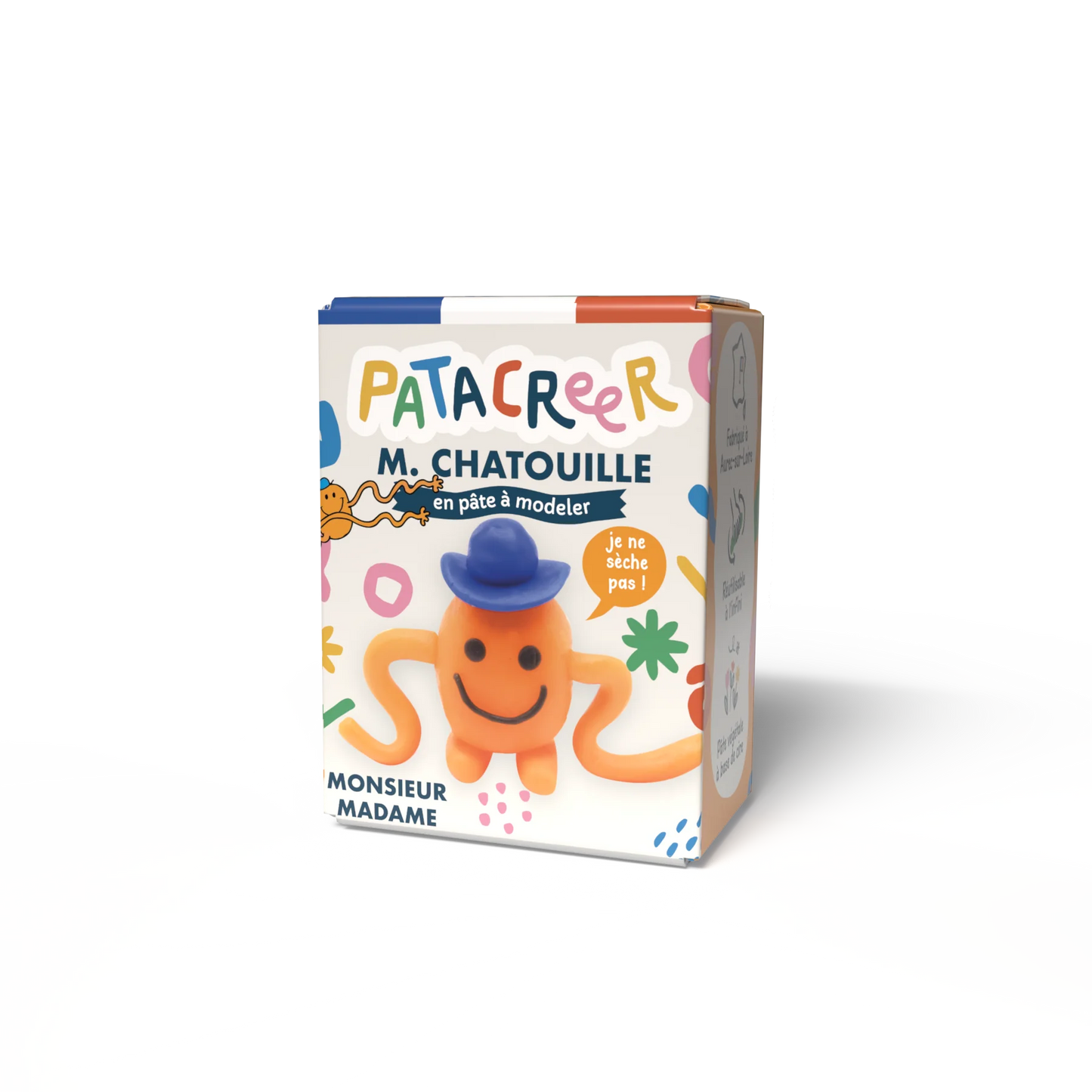 Kit à fabriquer Mr CHATOUILLE en pâte à modeler