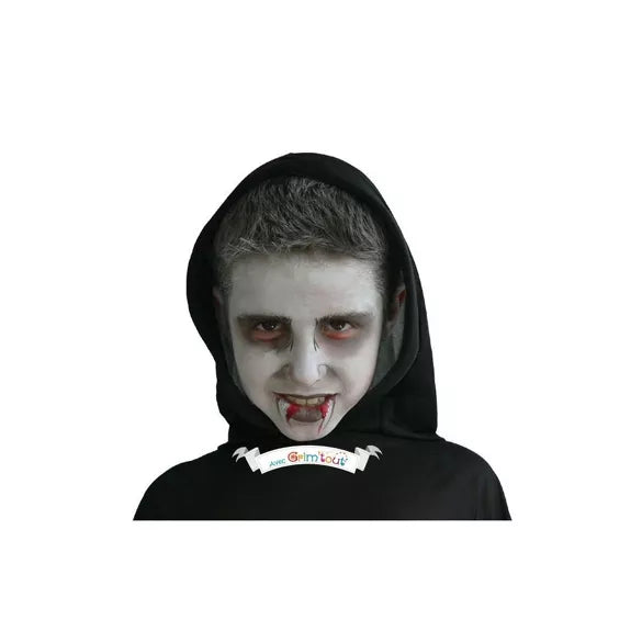 Palette de Maquillage de Fête 4 couleurs x 4 ml - Chevalier et Vampire - halloween - Grim'tout