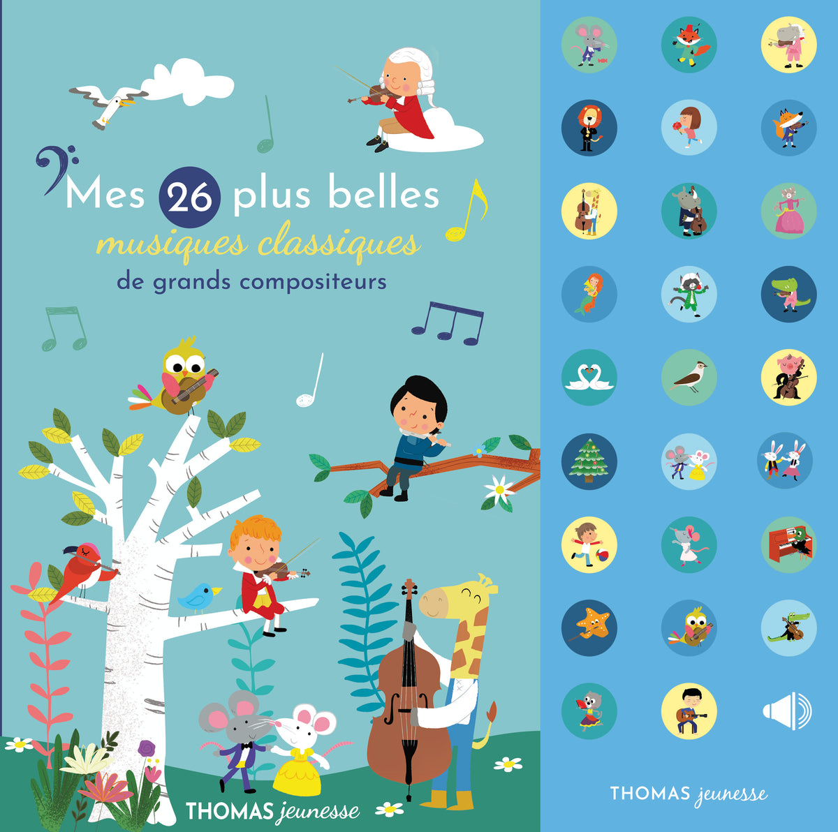 Mes 26 plus belles musiques classiques de grands compositeurs - 1an+
