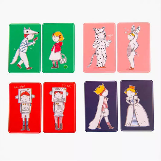 Moulin roty - jeu de mistigri - jeu de cartes - aujourd'hui c'est mercredi