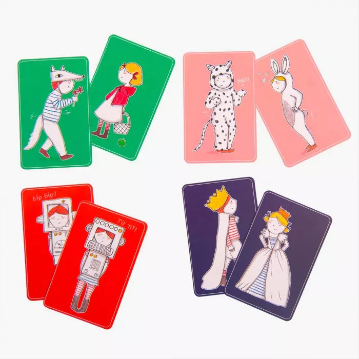 Moulin roty - jeu de mistigri - jeu de cartes - aujourd'hui c'est mercredi