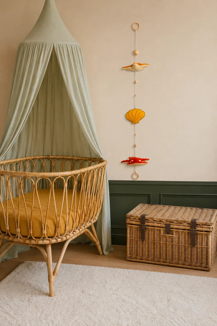 Mobile tissu bébé - étoile de mer