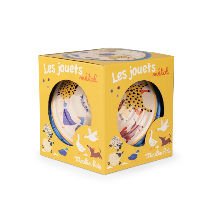 Moulin Roty - Les jouets métal - grande toupie - 2 ans+