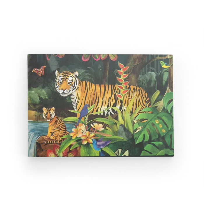 Moulin Roty - Tout autour du monde - carnet de dessin feuilles noires - 3 ans+