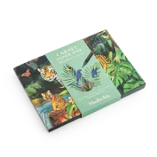 Moulin Roty - Tout autour du monde - carnet de dessin feuilles noires - 3 ans+