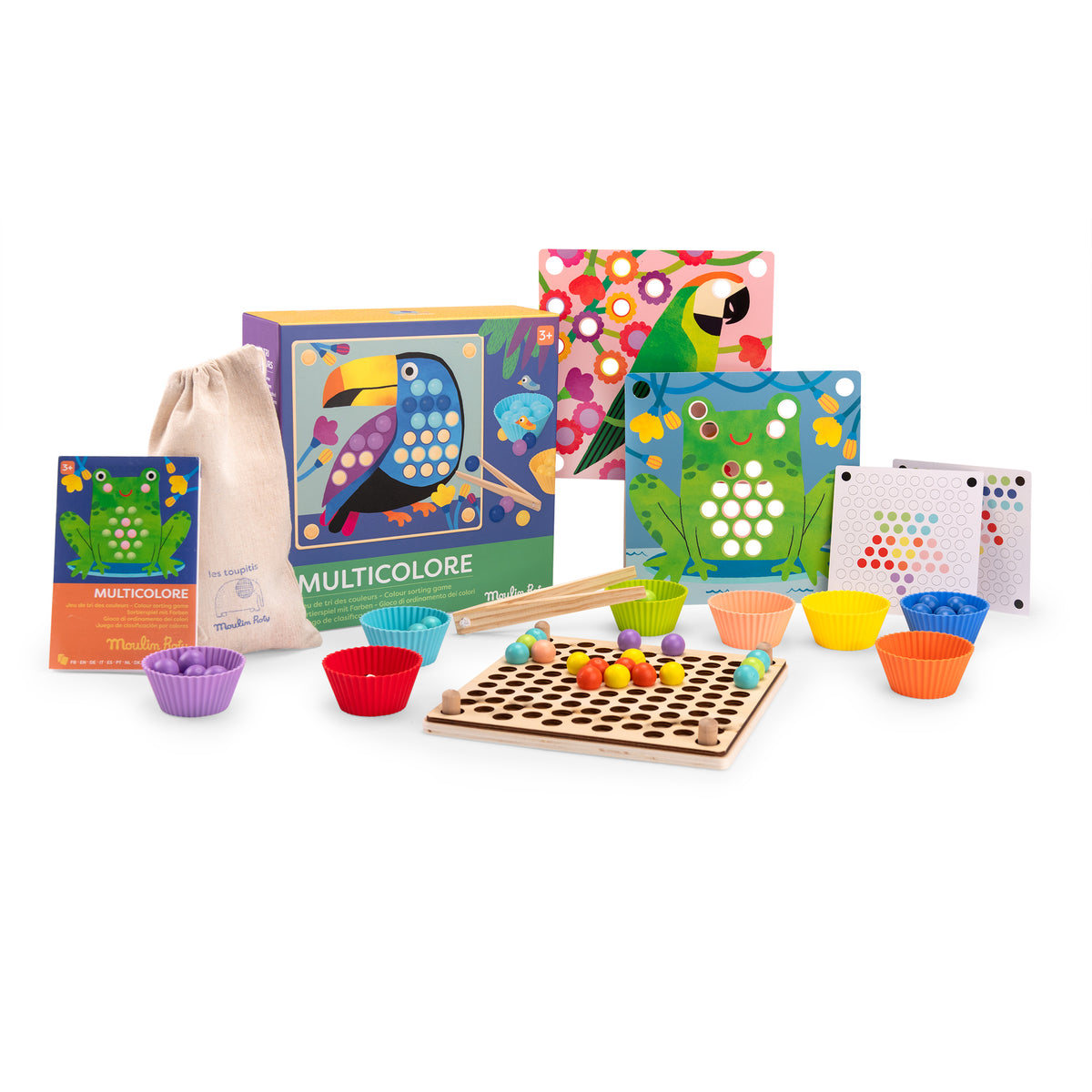 Moulin roty - Jeu de tri Les Toupitis - 3 ans+