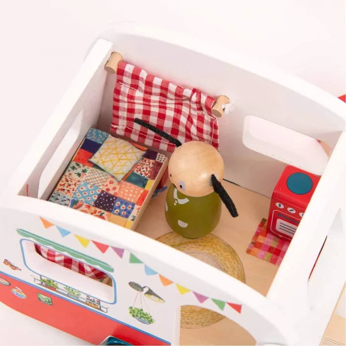 Moulin roty - La Grande Famille - Caravane en bois - 3 ans+