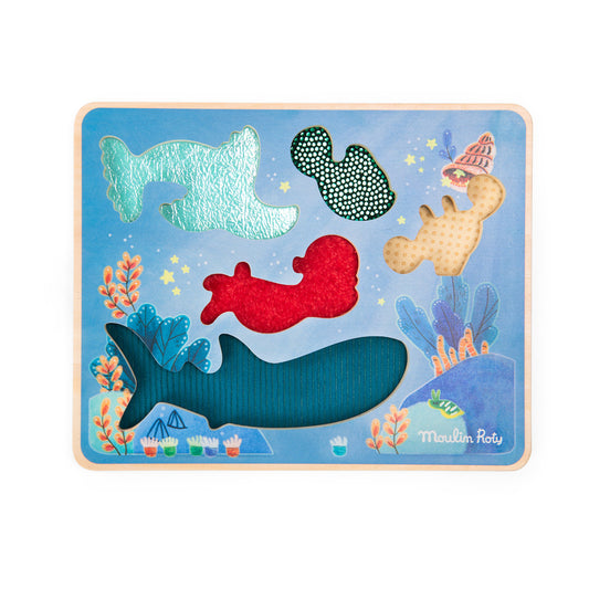 Moulin roty - Puzzle sensoriel Les aventures de Paulie - 1an+