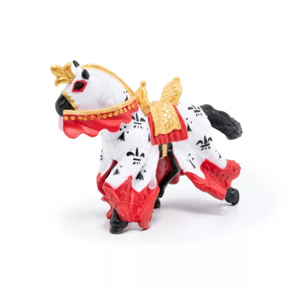 Papo - Figurine - Cheval du roi Arthur rouge - 2ans+