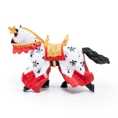 Papo - Figurine - Cheval du roi Arthur rouge - 2ans+