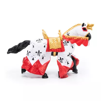 Papo - Figurine - Cheval du roi Arthur rouge - 2ans+