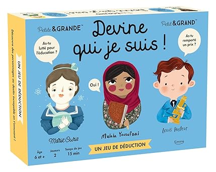 Petite & grande - devine qui je suis ! - jeu de déduction - 6 ans+