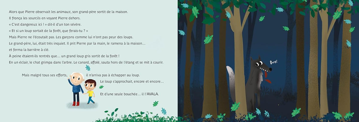Pierre et le loup livre musical