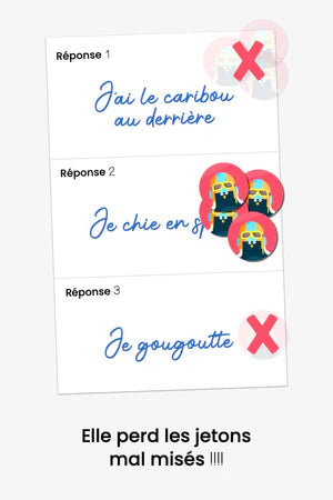 Jeu de bluff- pigeon pigeon - 13 ans +