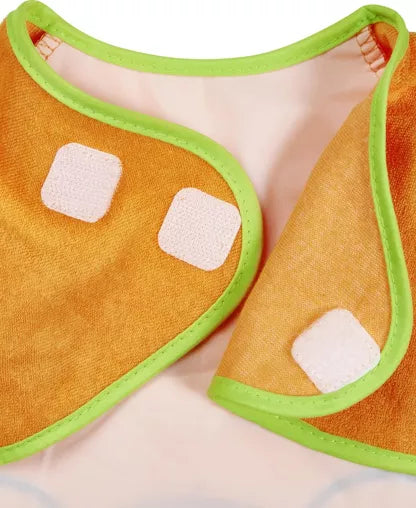 Playshoes -  Bavoir à manches longues orange - 3 mois+