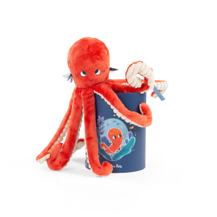 Moulin roty - Les Aventures de Paulie - Poupée poulpe Paulie (en boîte)- 👶Naissance +