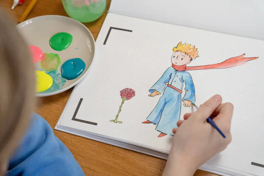 Cahier de Dessin Animé - Le Petit Prince 3 ans +