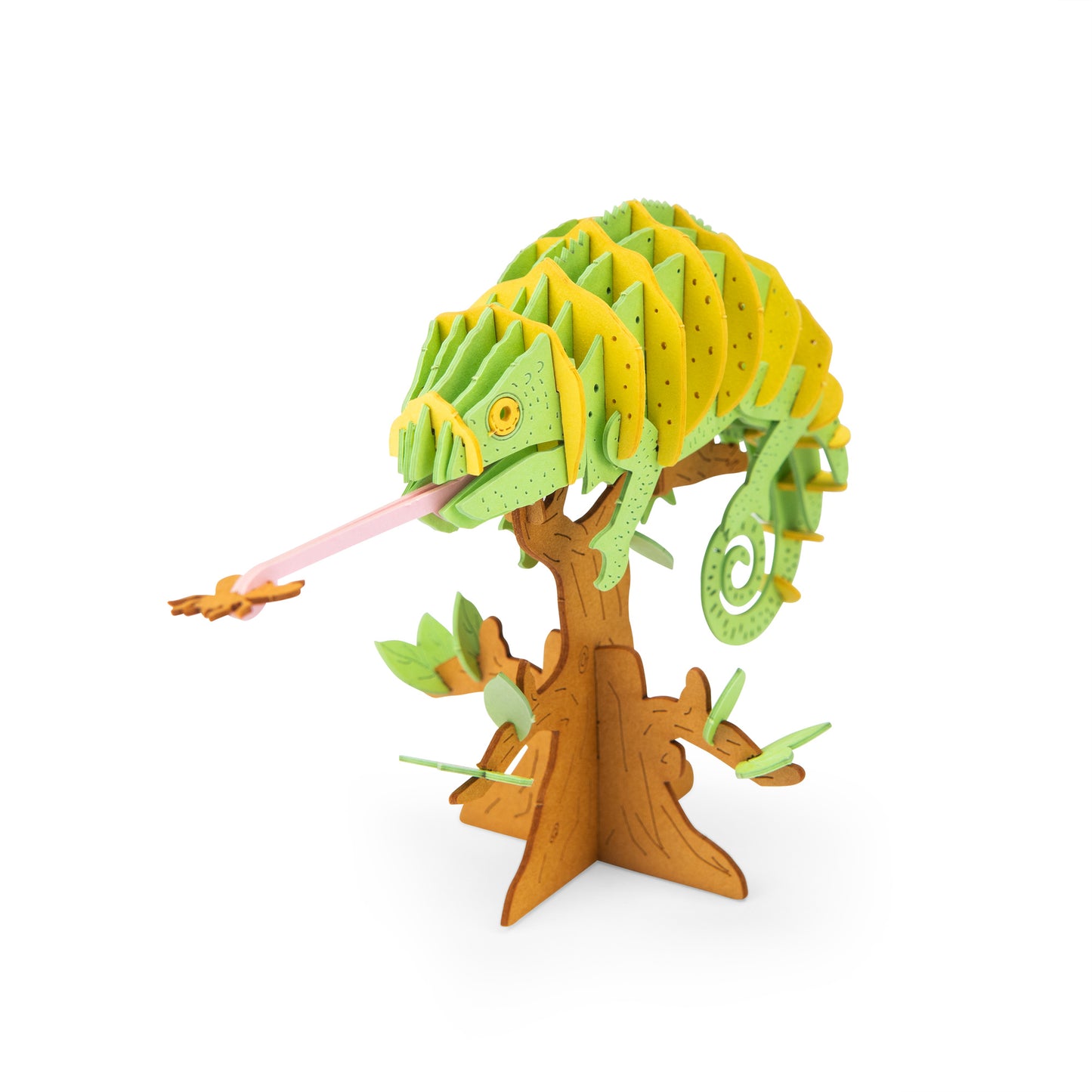 Puzzle 3D Caméléon - Tout autour du monde - 3 ans+