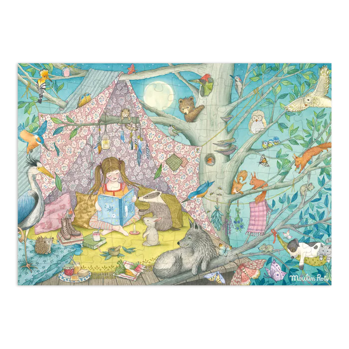 Moulin Roty - Les rosalies, La cabane secrète - Puzzle