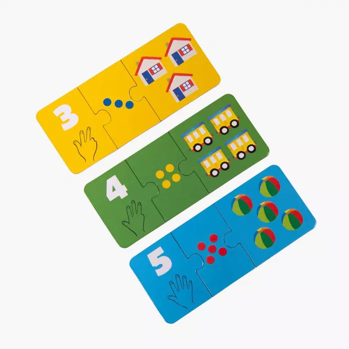 Moulin roty les popipop puzzle chiffres 1 à 10