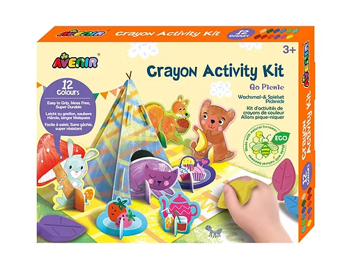 Avenir - Blocs de crayons de cire - go picnic - 3 ans+