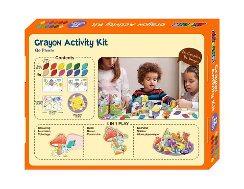 Avenir - Blocs de crayons de cire - go picnic - 3 ans+