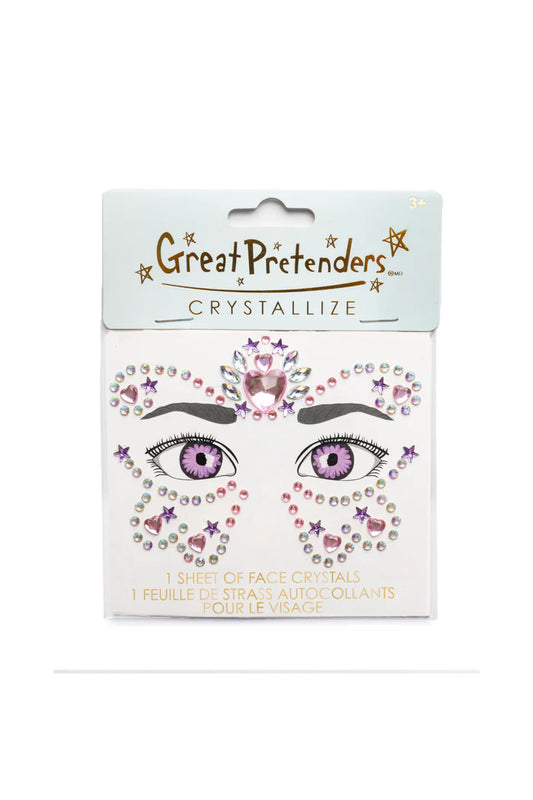 Great Pretenders - Strass autocollants visage - Butterfly Princess